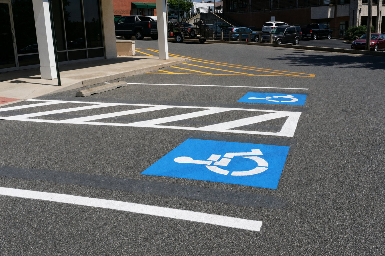 Parking lot maintenance in Los Angeles, CA